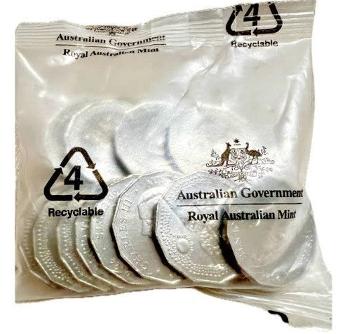 RAM 2024 NAIDOC Week (50th Anniversary) 50c Uncirculated Bag - 20 Coins - Non Coloured
