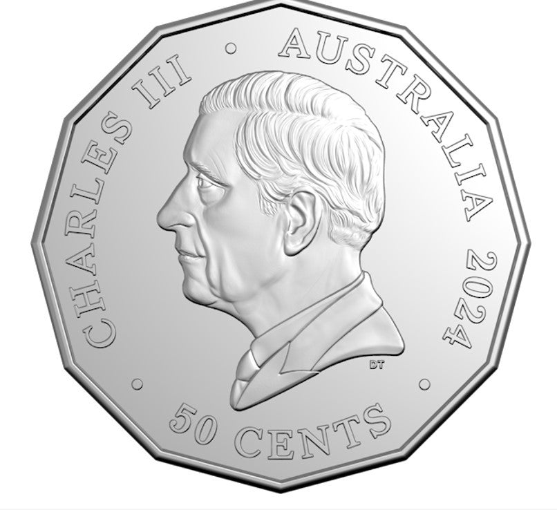 RAM 2024 50c UNCIRCULATED COIN - 50TH ANNIVERSARY OF COUNTDOWN -  (LIMIT OF 1 PER CUSTOMER)