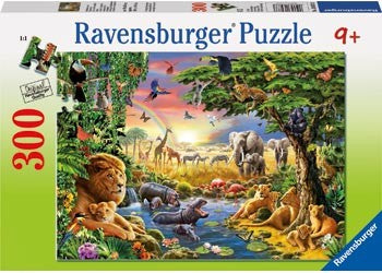 RAVENSBERGER PUZZLE 300XXL EVENING AT THE WATERHOLE