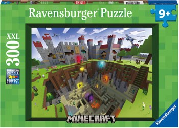 RAVENSBERGER PUZZLE 300XXL MINECRAFT CUTAWAY
