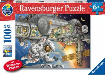 RAVENSBERGER PUZZLE 100PC ON THE SPACE STATION