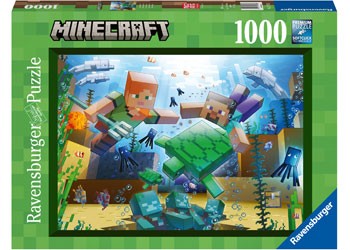 RAVENSBERGER PUZZLE 1000PC MINECRAFT MOSAIC