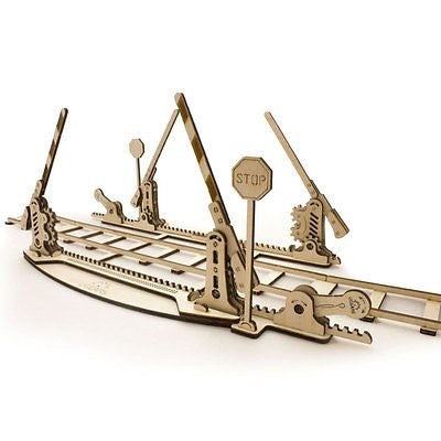 UGEARS - SET OF RAILS WITH CROSSING