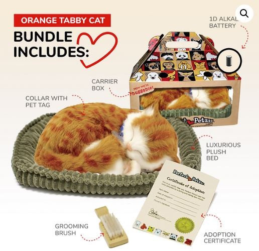 PERFECT PETZ - ORANGE TABBY CAT SOFT BUNDLE