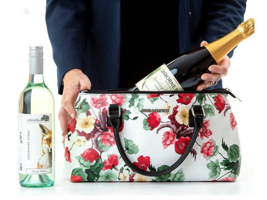 COOL CLUTCH - ROSEMARY (RED/GREEN)