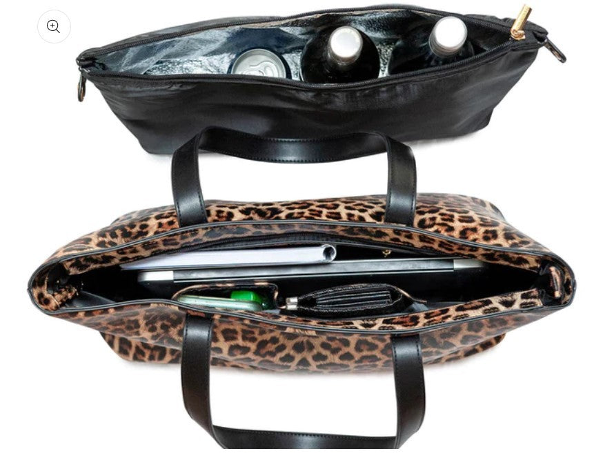 COOL CLUTCH TOTE - LEOPARD
