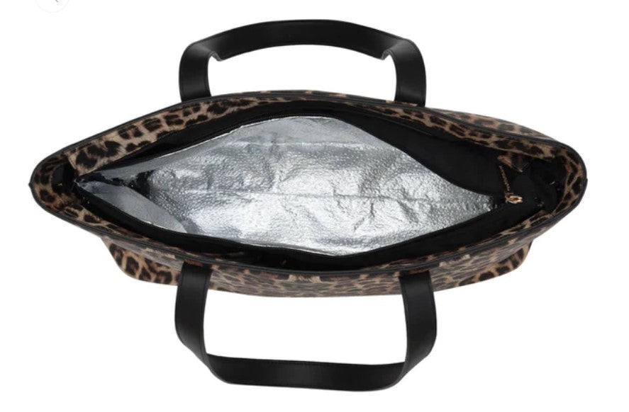 COOL CLUTCH TOTE - LEOPARD