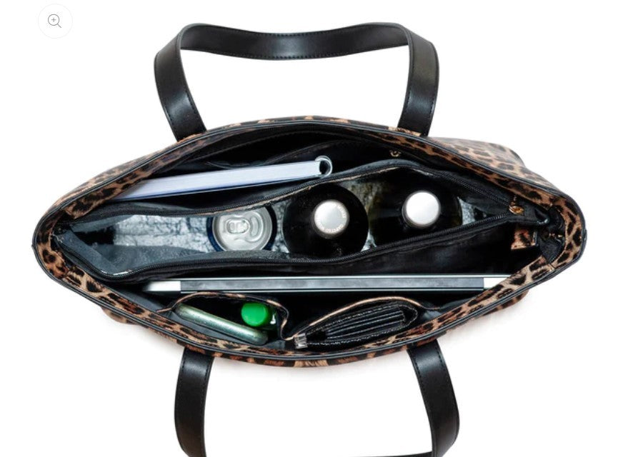 COOL CLUTCH TOTE - LEOPARD
