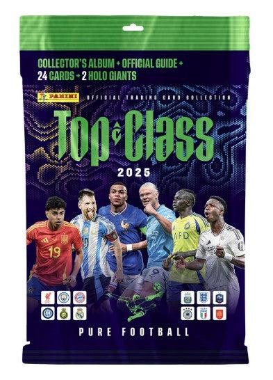 TOP CLASS SOCCER 2025 TRADING CARDS - STARTER PACK