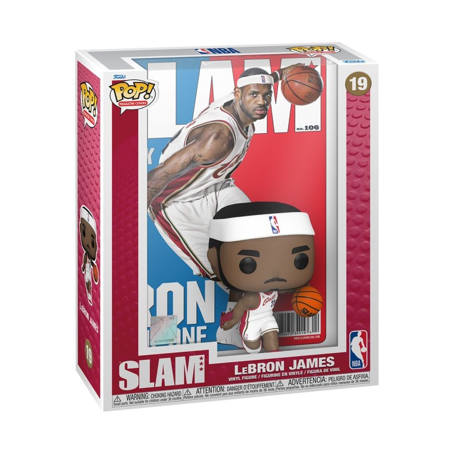 PV NBA SLAM - LEBRON JAMES POP COVER