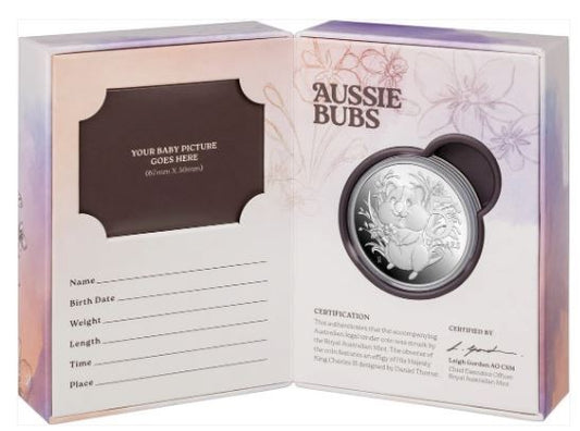 RAM 2025 $5 1 OZ FINE SILVER PROOF COIN - AUSSIE BUBS