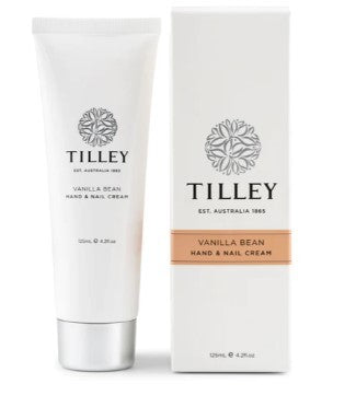 TILLEY HAND & NAIL CREAM - VANILLA BEAN - 125ML