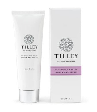 TILLEY HAND & NAIL CREAM - PATCHOULI & MUSK - 125ML