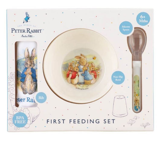 PETER RABBIT FIRST FEEDING SET