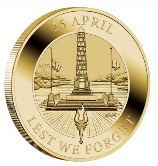 ANZAC DAY COIN 2024 - PERTH MINT