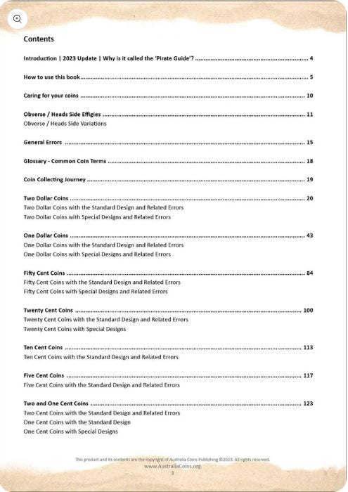 PIRATE GUIDE TO COLLECTING AUSTRALIAN COINS