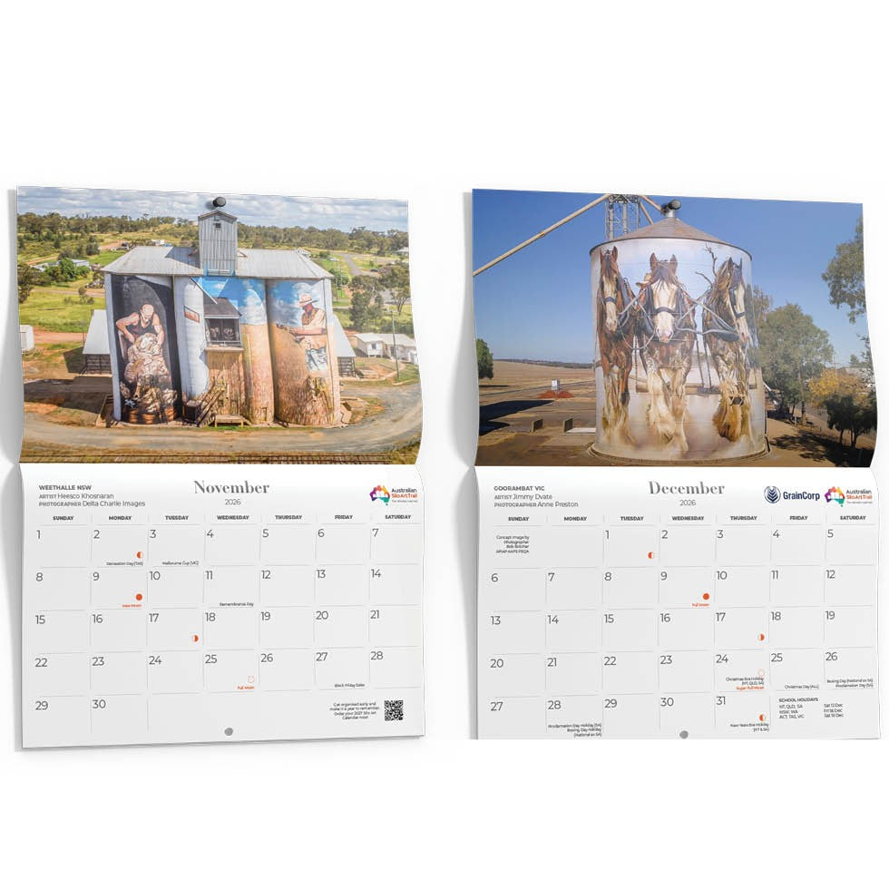 2026 SILO ART CALENDAR