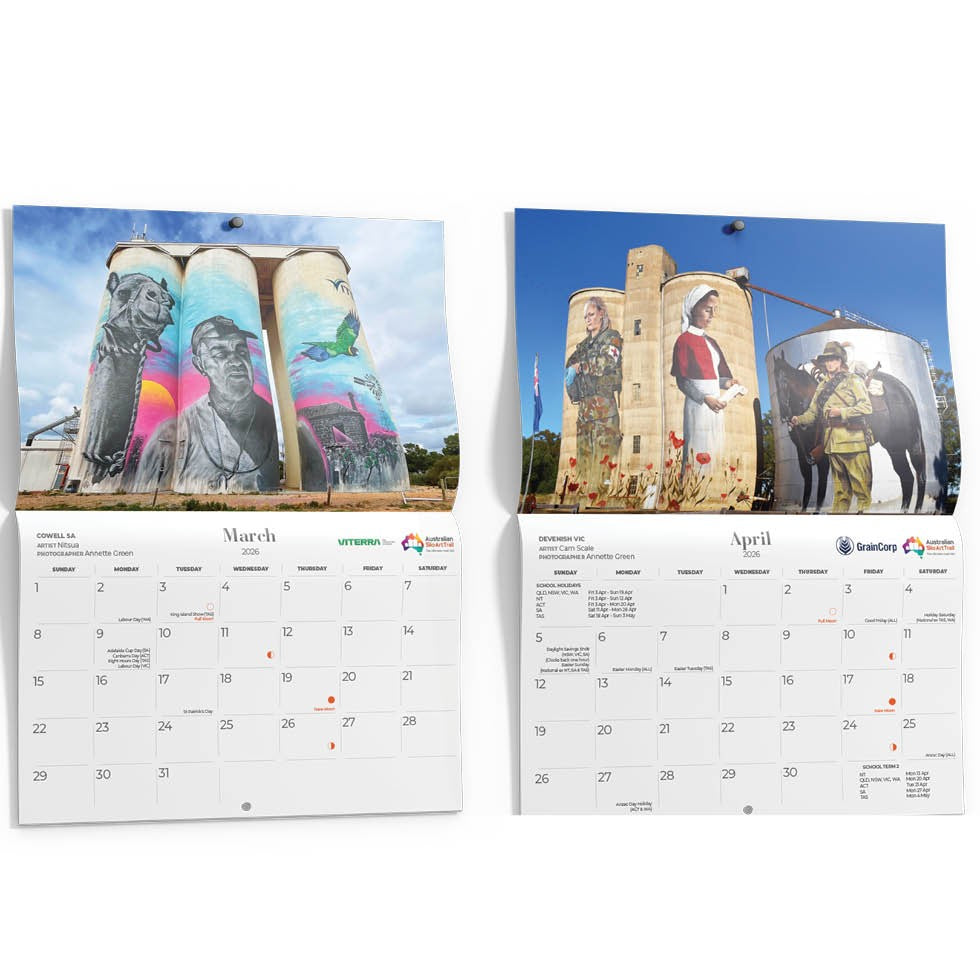 2026 SILO ART CALENDAR