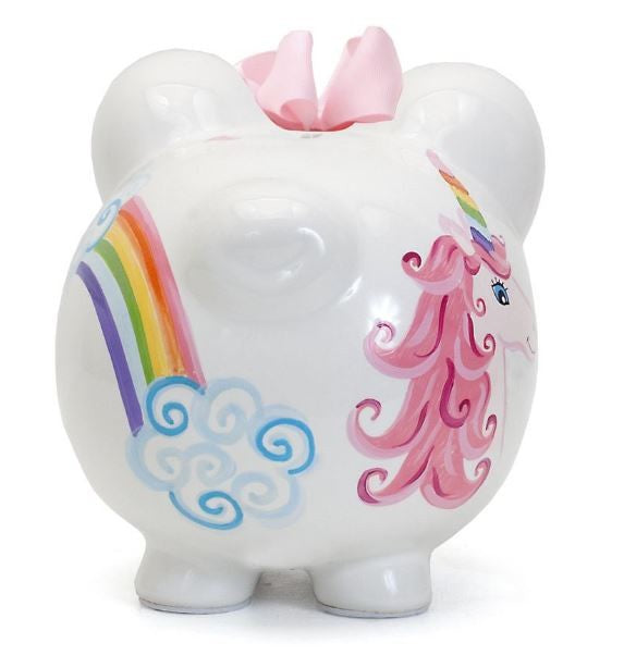 PIGGY BANK - UNICORNS & RAINBOWS