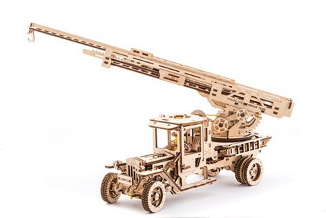 UGEARS - FIRE TRUCK WITH LADDER