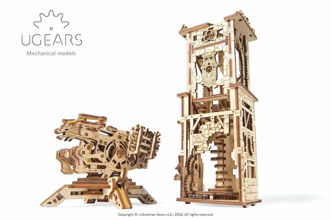 UGEARS - ARCHBALLISTA TOWER