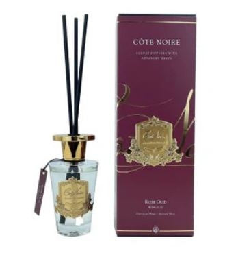 COTE NOIRE DIFFUSER (GOLD) 90ML - ROSE OUD