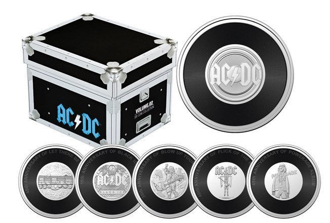 RAM 2020 ACDC 6 COIN SET