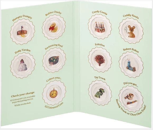 RAM 2025 AWW UNCIRCULATED TEN COIN COLLECTION (INC AWW $2 COIN)