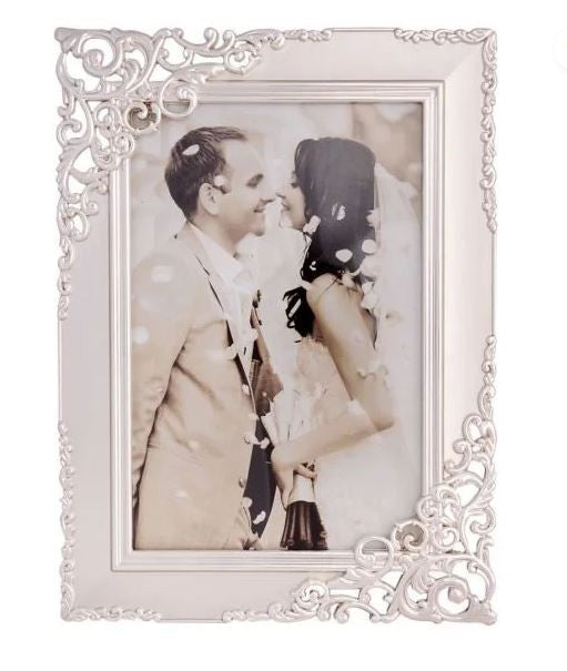 SILVER SATIN FRAME 5X7
