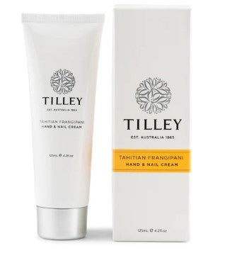 TILLEY HAND & NAIL CREAM - TAHITIAN FRANGIPANI - 125ML