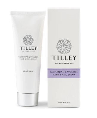 TILLEY HAND & NAIL CREAM - TASMANIAN LAVENDAR - 125ML