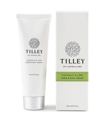 TILLEY HAND & NAIL CREAM - COCONUT & LIME - 125ML