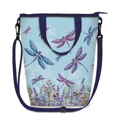 LP COOLER BAG - LAVENDAR DRAGONFLIES