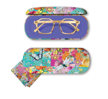 LP GLASSES CASE - WILDFLOWER PATCH