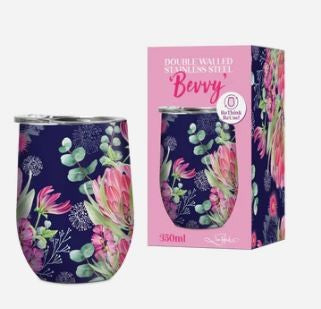 LP S/STEEL DOUBLE WALLED BEVVY 350ML - BLUSH BEAUTY