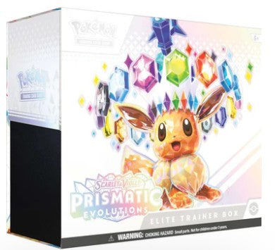 POKEMON TCG SCARLET & VIOLET 8.5 PRISMATIC EVOLUTIONS ELITE TRAINER BOX